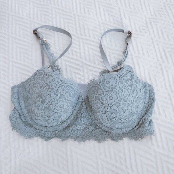 Aerie Real Power Balconette Lace Bra - Picture 4 of 11
